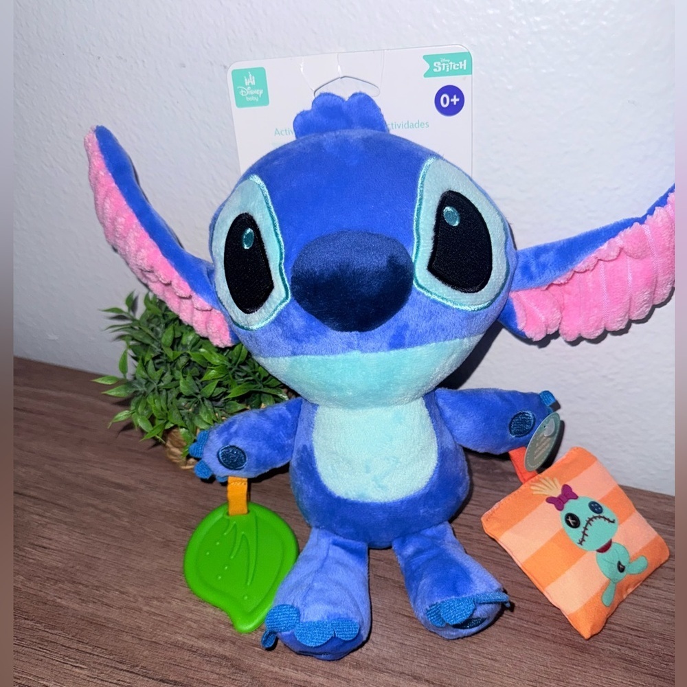 Disney Blue and Pink Stitch Plush Toy